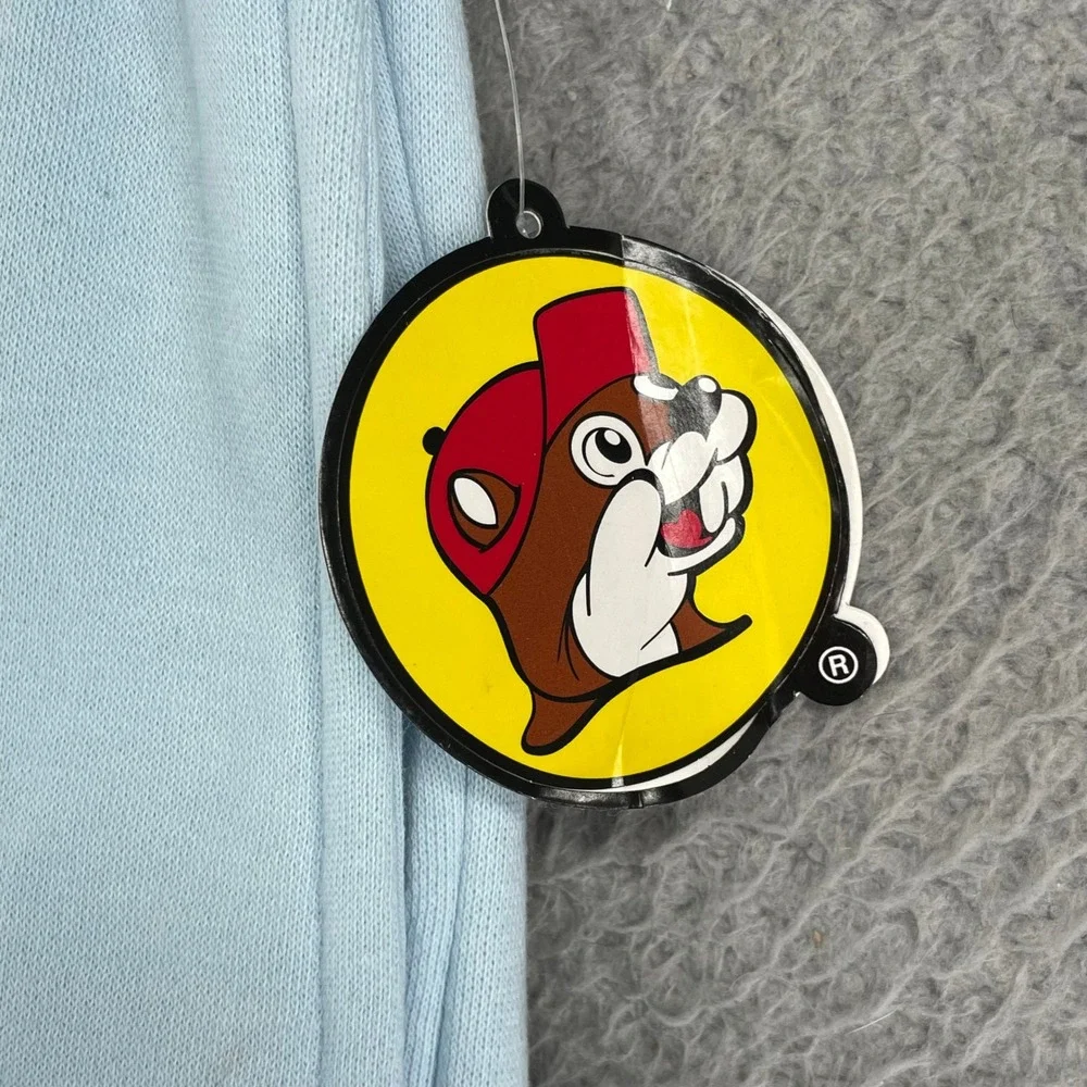 Buc-ee's Sweatpants Mens 2XL Blue‎ New Jogger Fleece Logo Loungewear
